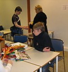 Jólaföndur á unglingastigi