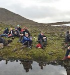 9. bekkur gengur á Kistufell