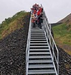 1. bekkur í fjallgöngu í Stórurð. September 2024