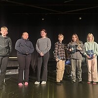 Nemendur 7. og 6. bekkjar kepptu til úrslita